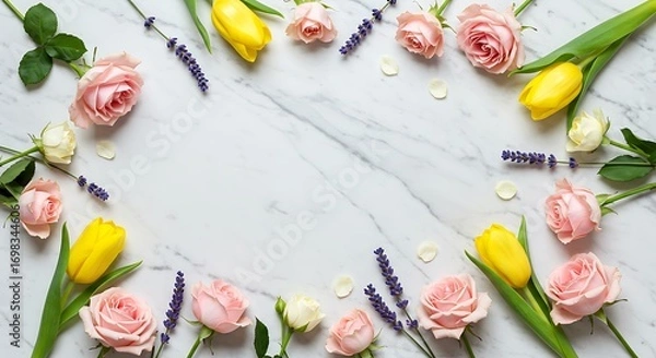 Obraz Floral Frame of Spring