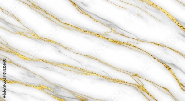 Obraz Golden Veins of Serenity