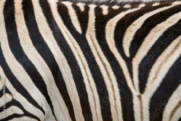 Fototapeta zebra fur background