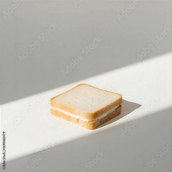 Obraz Modern Minimal White Bread