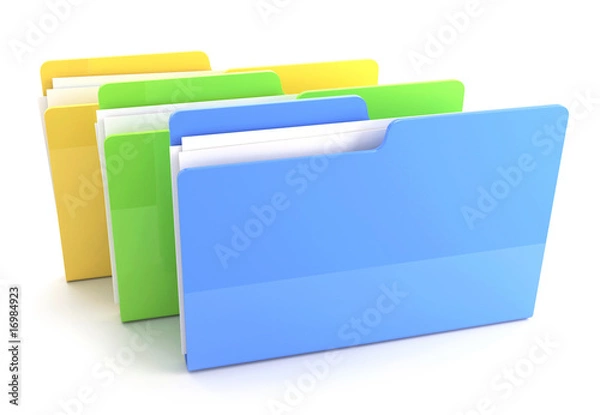 Obraz Folder icon ( 3d render) More Variations In My Portfolio.