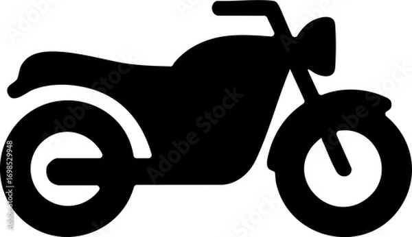 Obraz motorcycle icon vector illustration