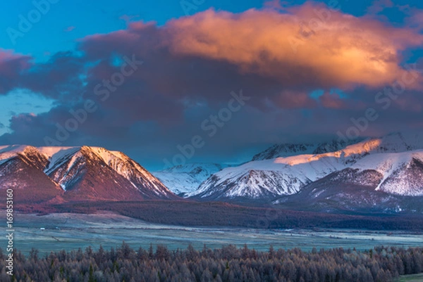 Obraz The sleeping golden cloud