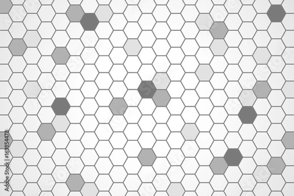 Fototapeta Hexagon seamless pattern