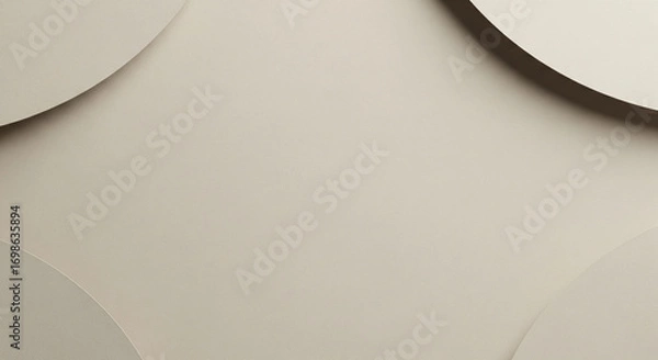 Obraz Beige Pastel Gradient Backdrop – Clean and Modern Texture