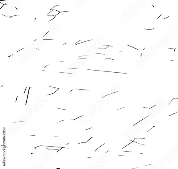 Fototapeta Rough black and white texture vector. Distressed overlay texture. Grunge background. Abstract textured effect. Vector Illustration. Black isolated on white background. EPS10