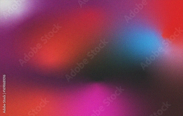 Obraz Abstract textured background with vibrant blended colors of red blue and purple creating a dynamic visual effect