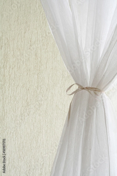 Obraz White Curtain