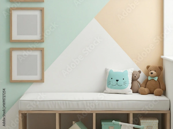 Fototapeta interior of bedroom