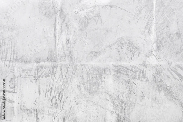 Obraz Old white concrete wall texture with abstract pattern, building background