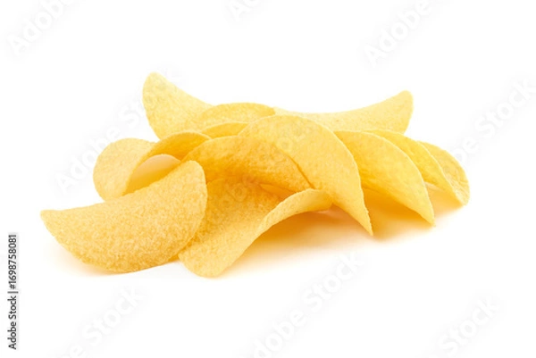 Obraz Potato chips isolated