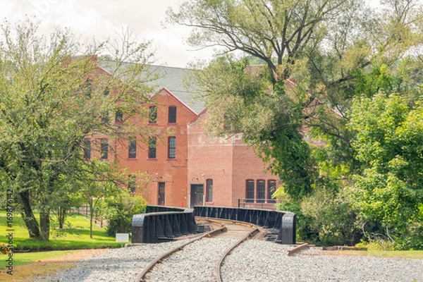 Obraz Factory, Railroad