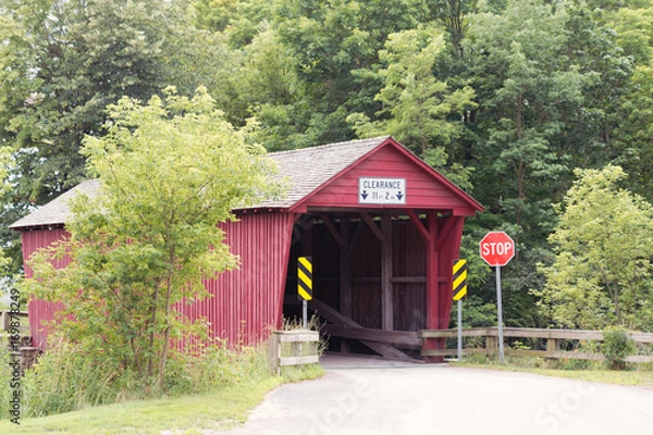 Obraz Covered Bridge