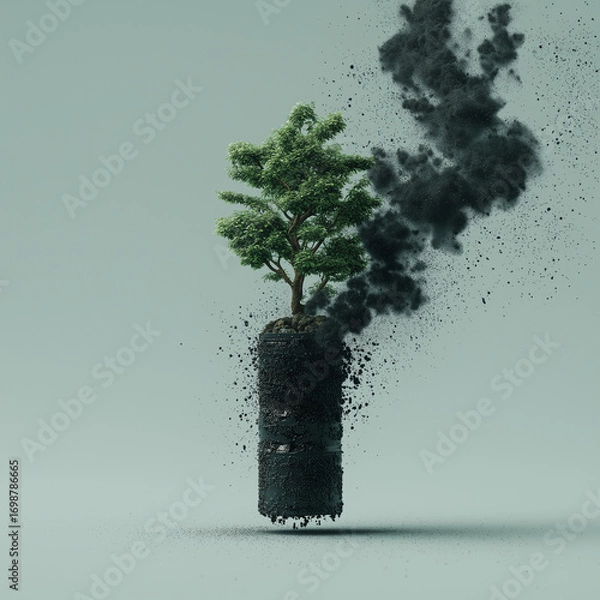 Fototapeta Green technology