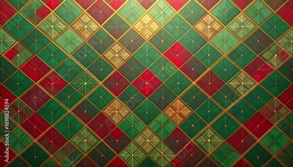 Obraz Festive geometric pattern