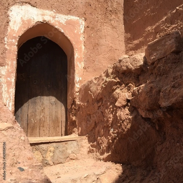 Fototapeta モロッコ　アイト・ベン・ハッドゥ　旅