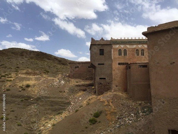 Fototapeta モロッコ　アトラス山脈　旅