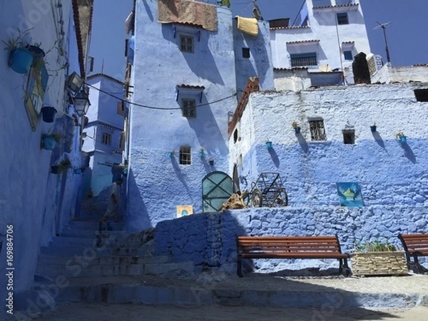 Obraz モロッコ　シャウエン　旅