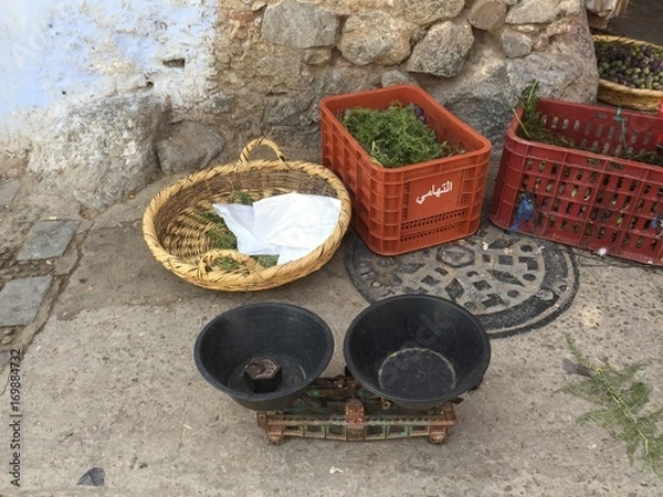 Obraz モロッコ　シャウエン　旅