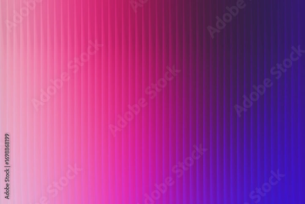 Fototapeta Vibrant abstract background with vertical ribbed texture and a pink to purple gradient