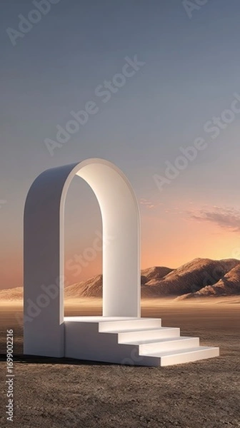 Fototapeta Ascent to the Neo-Dune