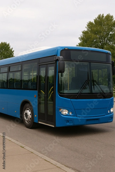 Fototapeta AI Generated Bus