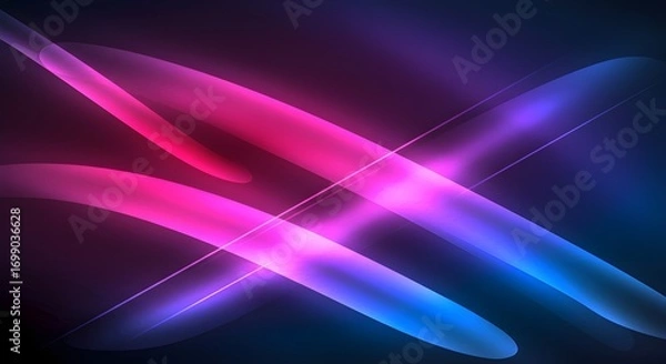 Obraz Abstract Neon Light Patterns