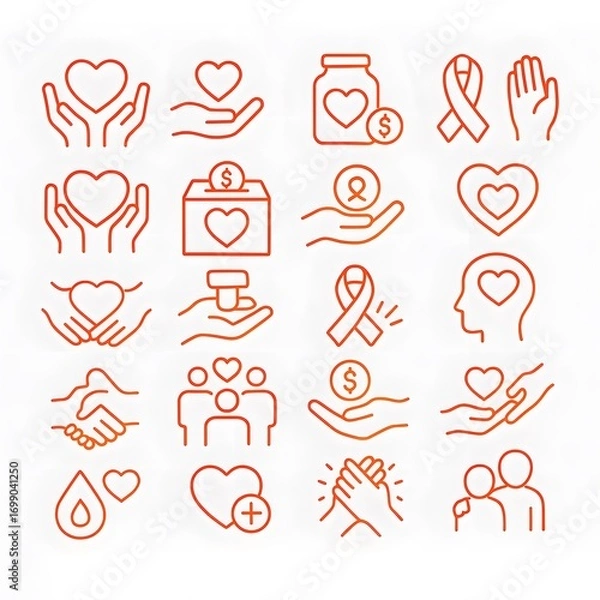 Obraz 25 Charity Icon