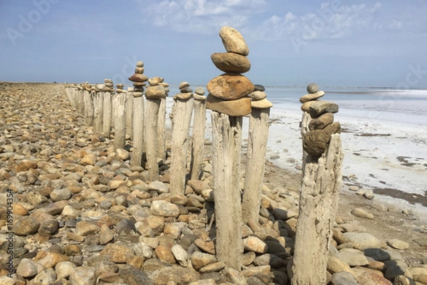 Obraz Steinmännchen am Salzsee