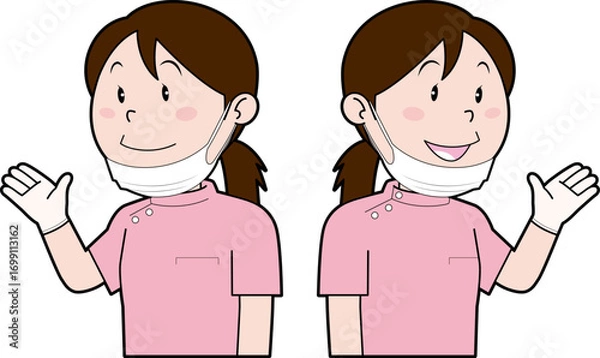 Fototapeta 女性歯科医師