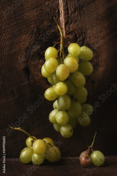 Obraz Hanging Grapes Still Life