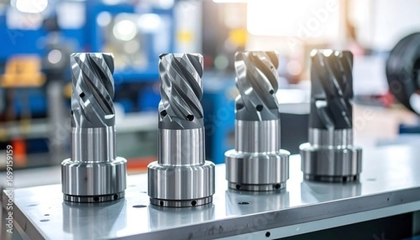 Obraz Industrial metal drill bits