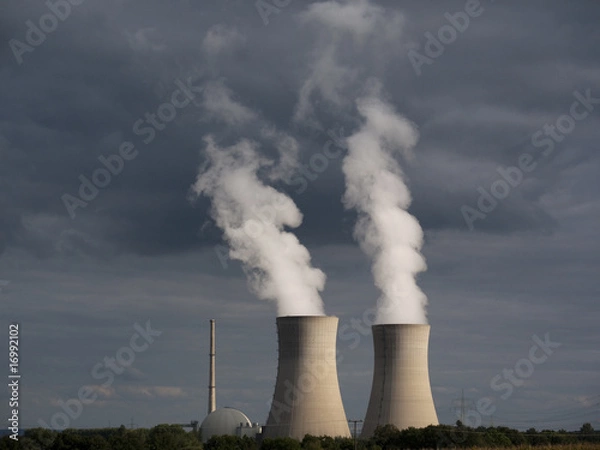 Fototapeta Atomkraftwerk