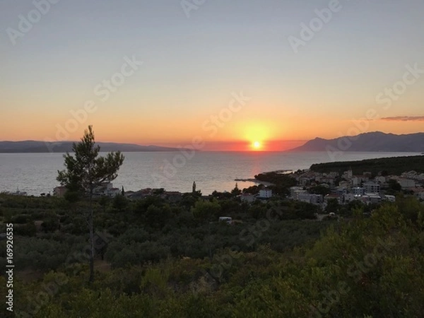 Obraz Makarska - Sunset