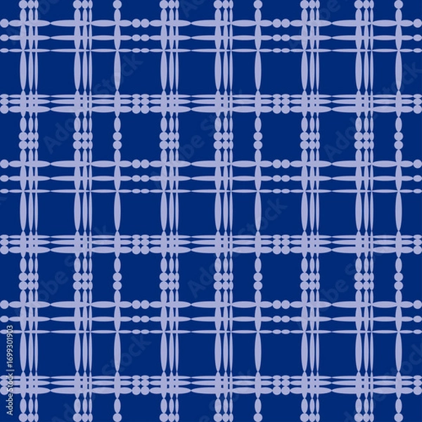 Fototapeta Seamless plaid pattern, unique, Modern geometric background.