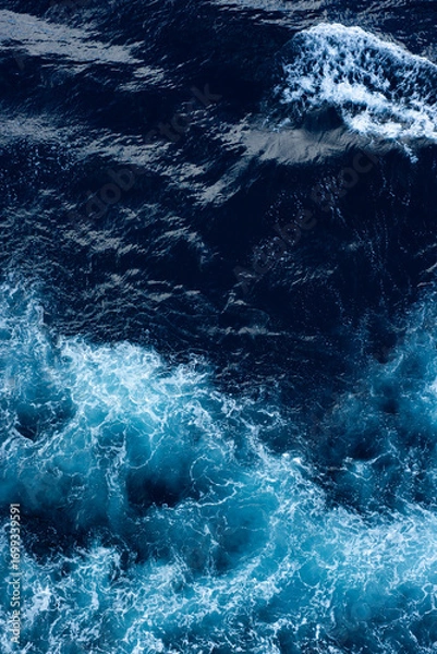 Fototapeta blue waves