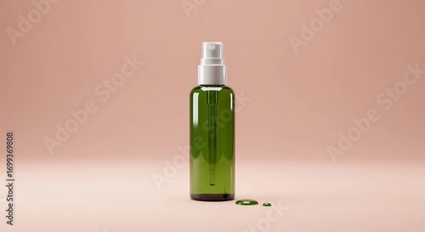 Fototapeta Amber Elixir: A Gentle Mist