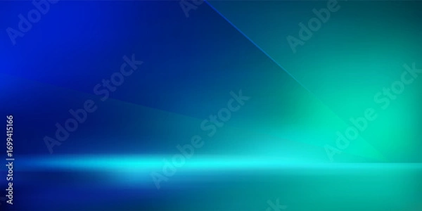 Fototapeta blue and gradient abstract background. Vector illustration