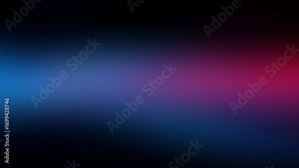 Fototapeta Fluid Abstract Gradient, Blurred Blue to Red Color Flow for Branding, Editorial, and Digital Backgrounds