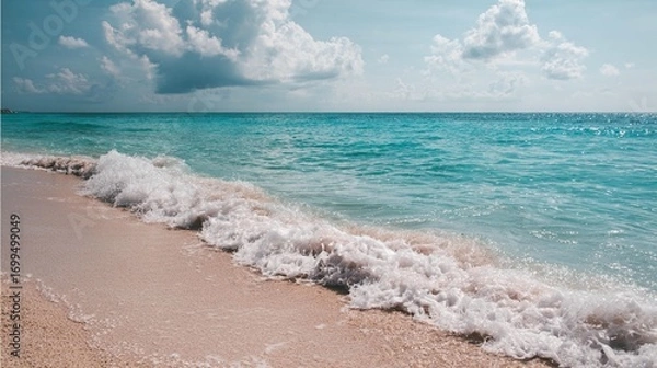 Fototapeta Ocean beach scene