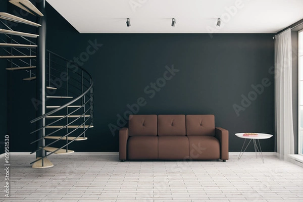 Fototapeta Contemporary room interior