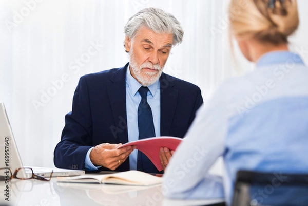 Obraz Bewerbungsgespräch