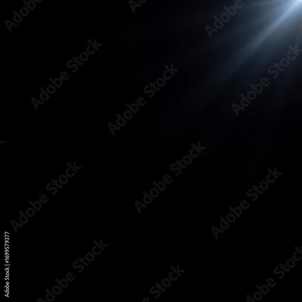 Fototapeta abstract blue background with particles