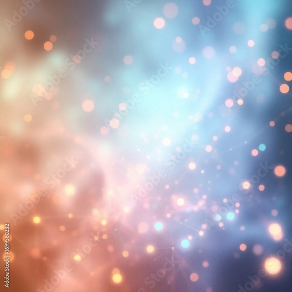 Fototapeta abstract background with bokeh