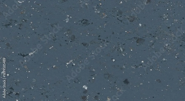 Fototapeta A closeup view showcases a speckled dark gray textured surface Varioussized lightercolored fragments are embedded