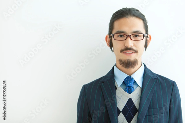 Fototapeta スーツ姿のビジネスマンのポートレート