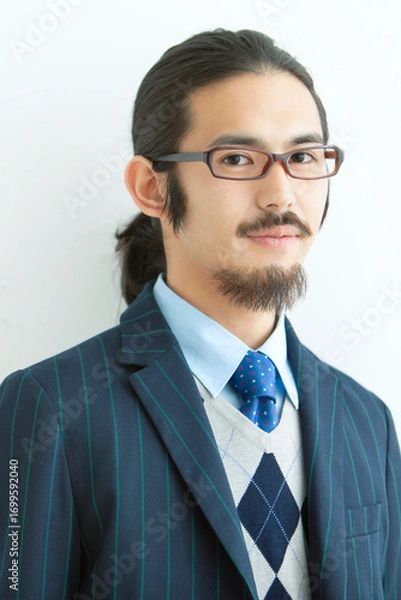 Fototapeta スーツ姿のビジネスマンのポートレート