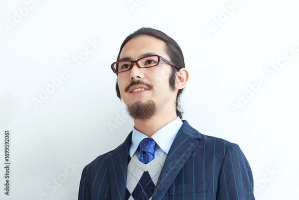 Fototapeta スーツ姿のビジネスマンのポートレート