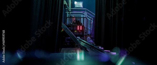 Fototapeta Backstage