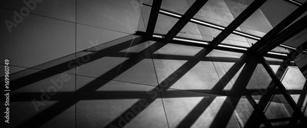 Fototapeta Gitterdach